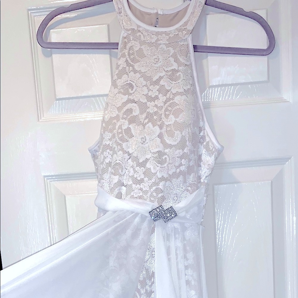 Dress  White/Beige Size M